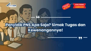 Penyidik PNS Apa Saja