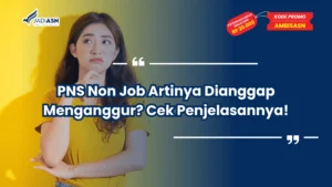 PNS Non Job Artinya