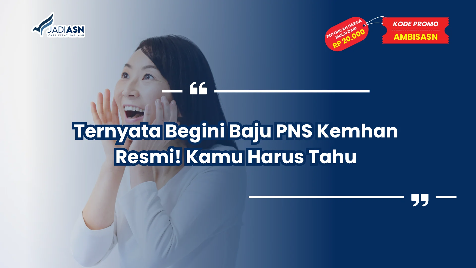 Ternyata Begini Baju PNS Kemhan Resmi! Kamu Harus Tahu