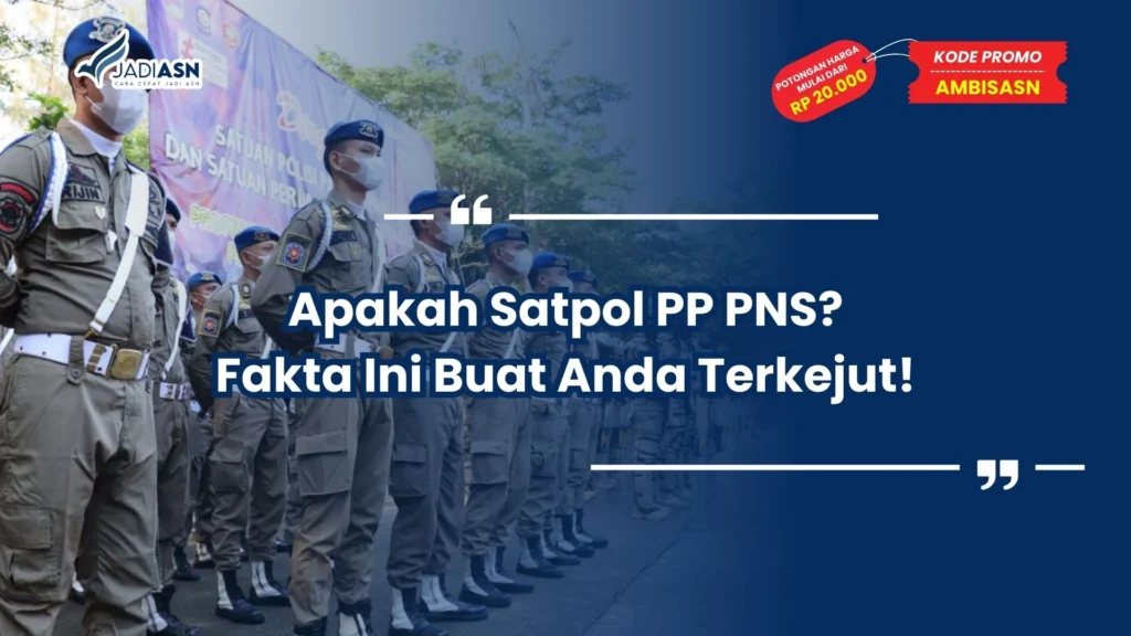 apakah satpol pp pns
