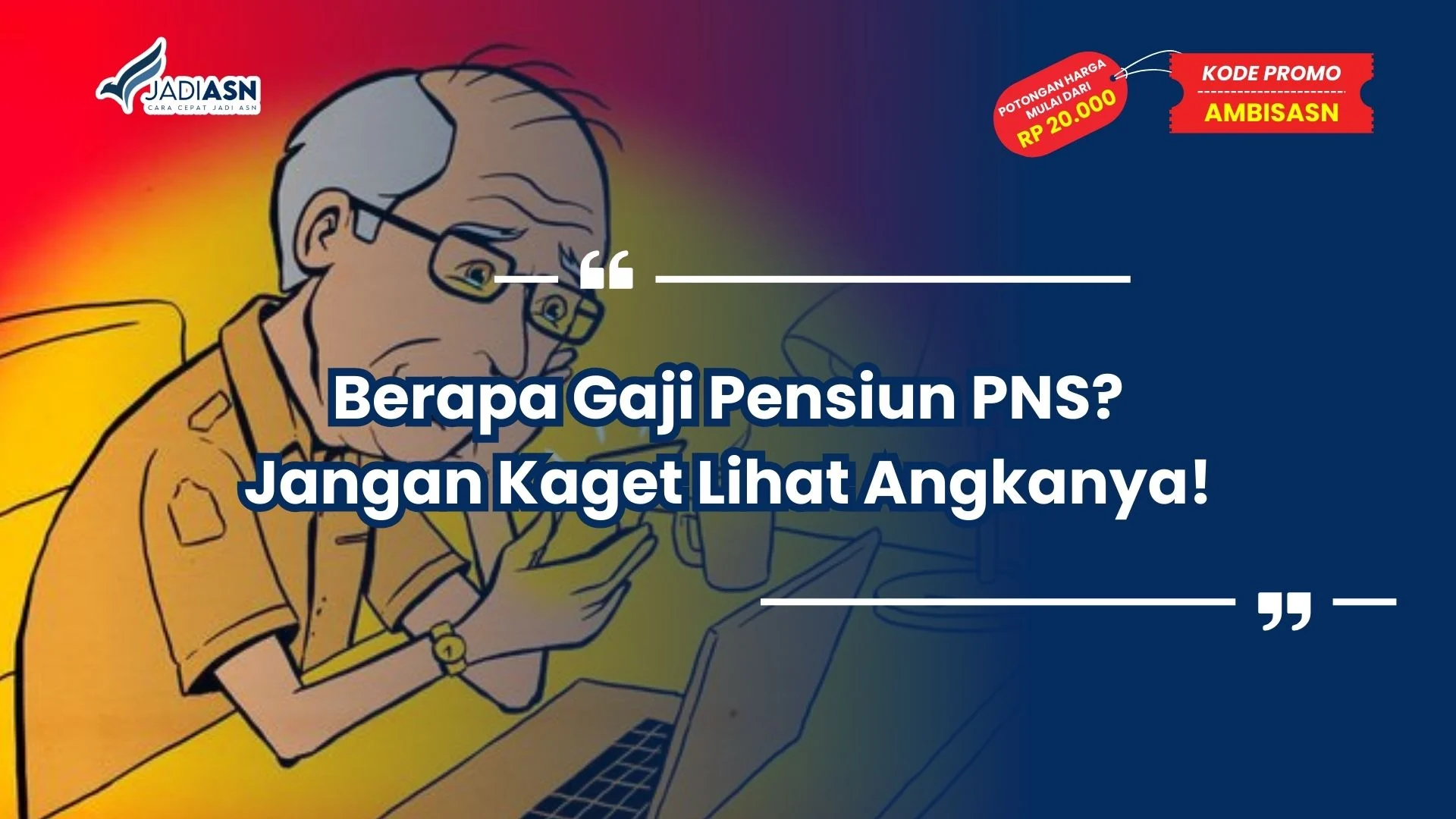 berapa gaji pensiun pns