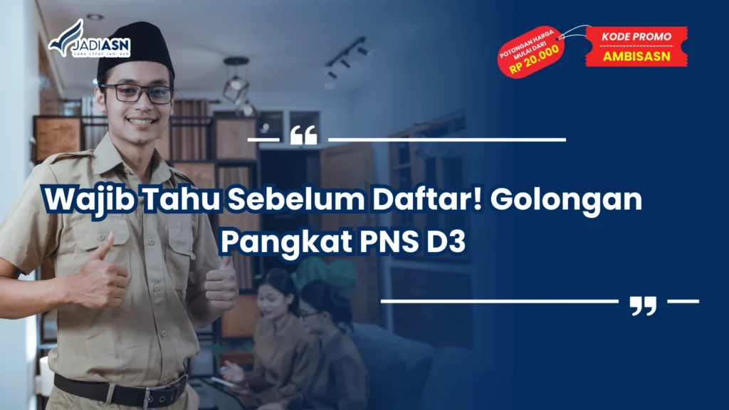 Golongan Pangkat PNS D3