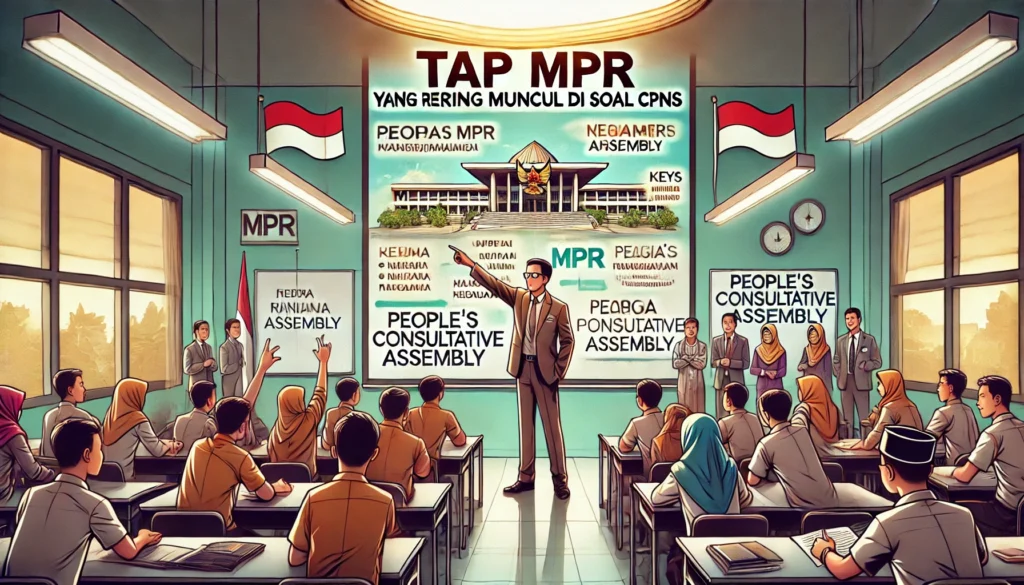Tap mpr yang sering muncul di soal cpns