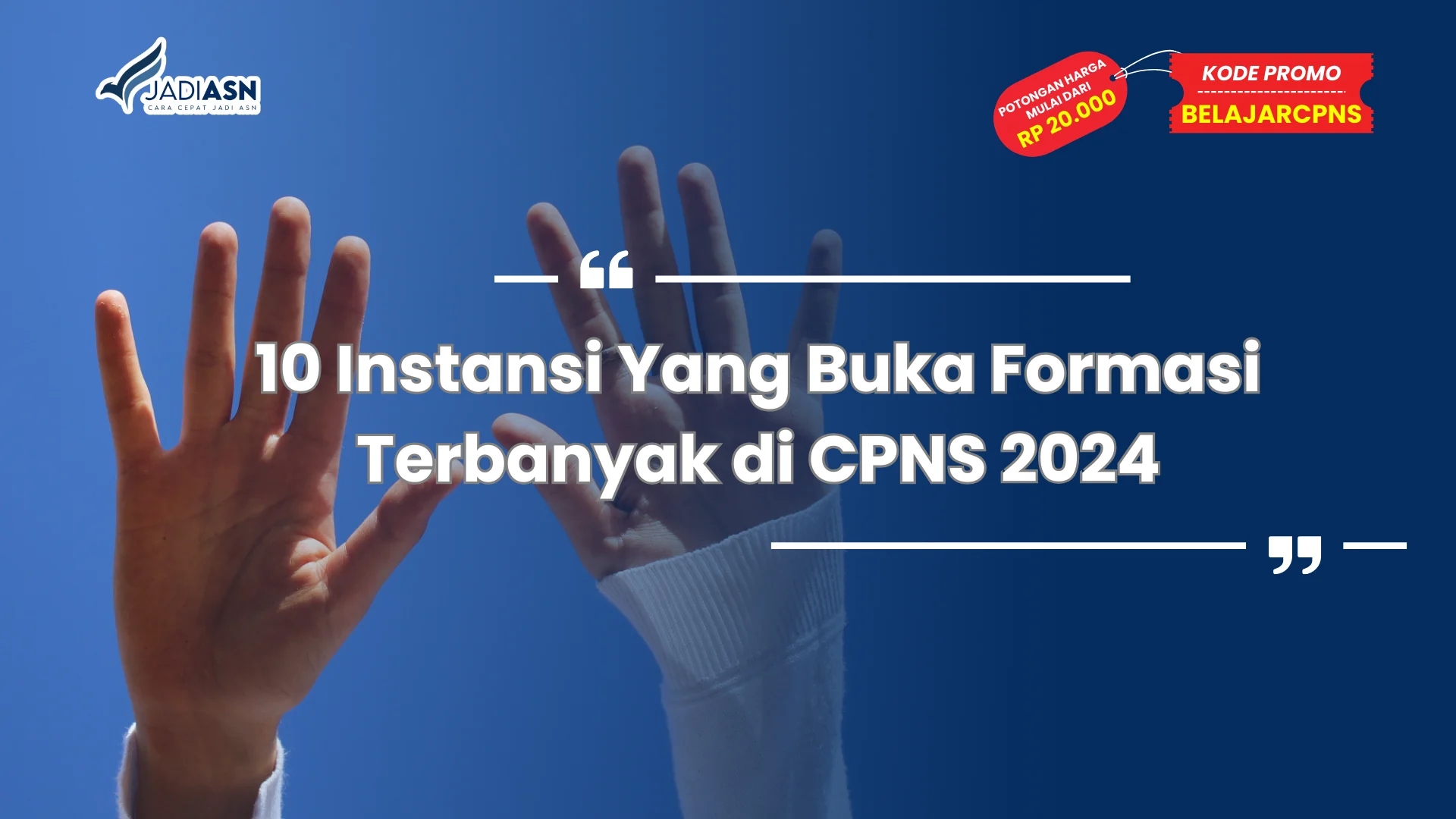 Formasi Terbanyak CPNS 2024