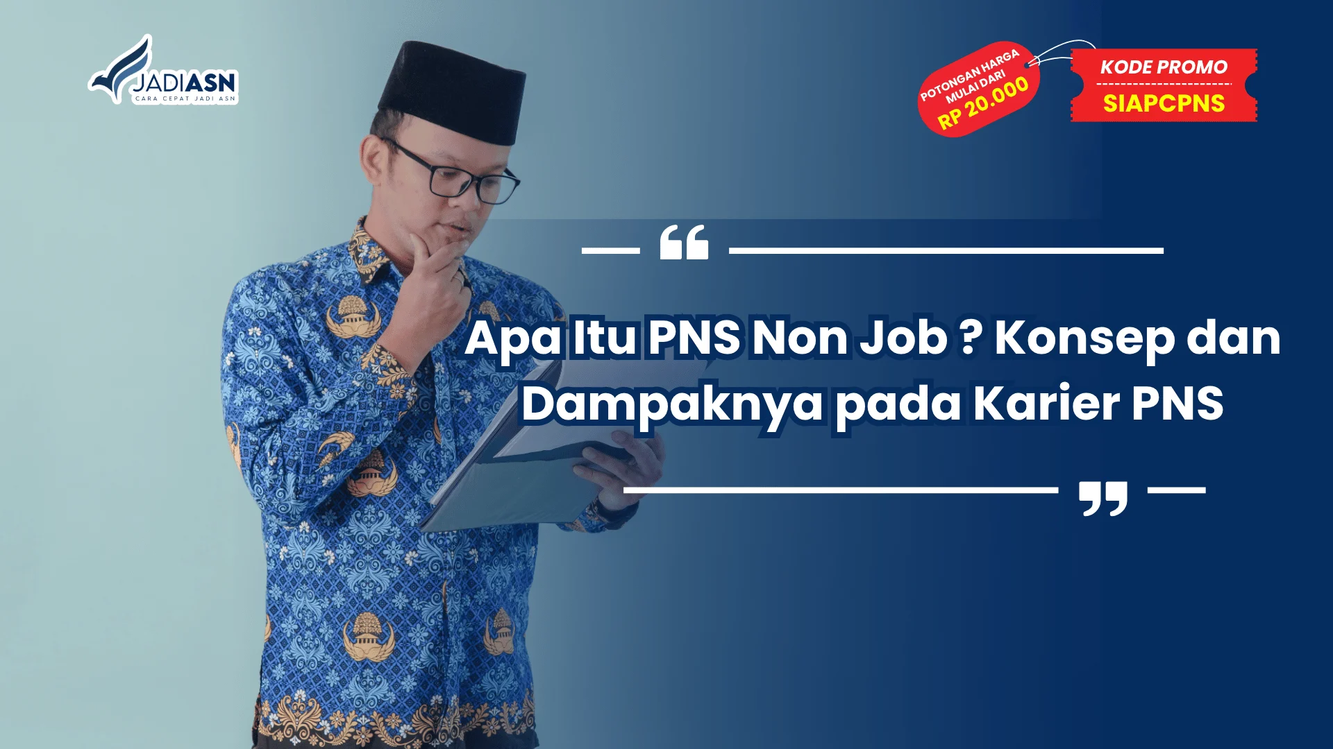 Apa Itu PNS Non Job