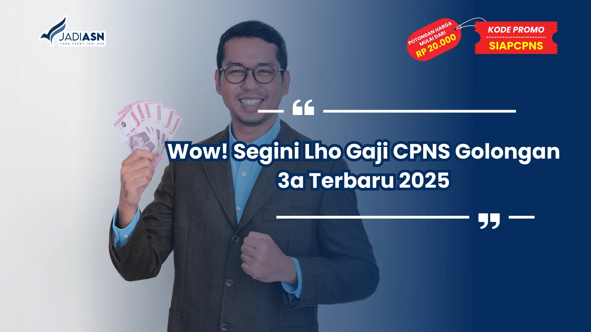 Gaji CPNS Golongan 3a