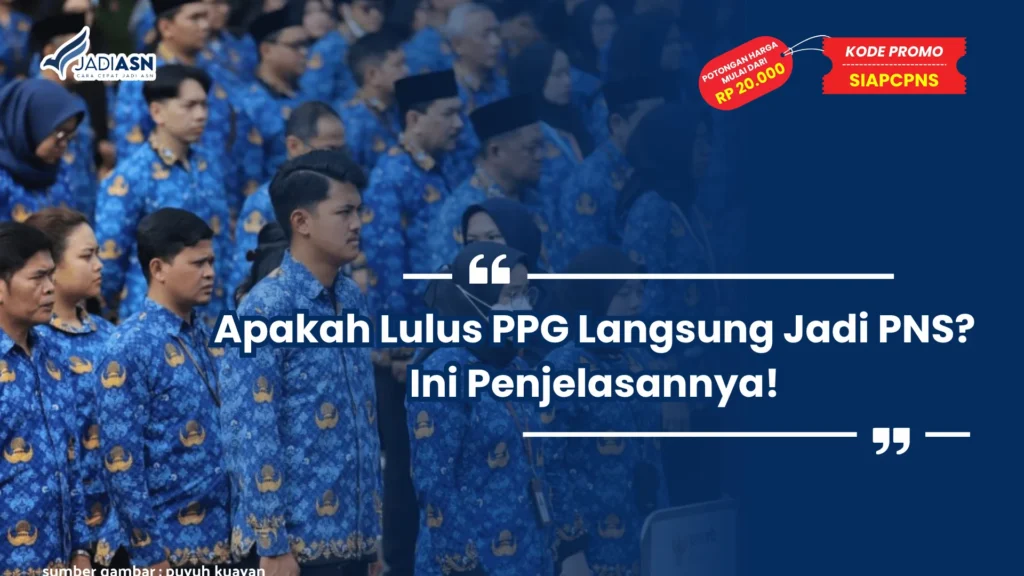 Apakah PPG Langsung PNS