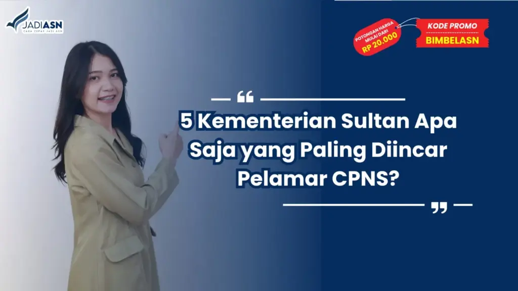 5 Kementerian Sultan Apa Saja