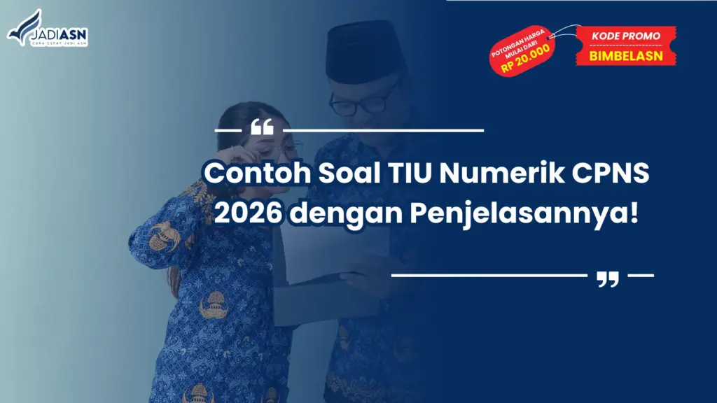 Contoh Soal TIU Numerik CPNS 2026