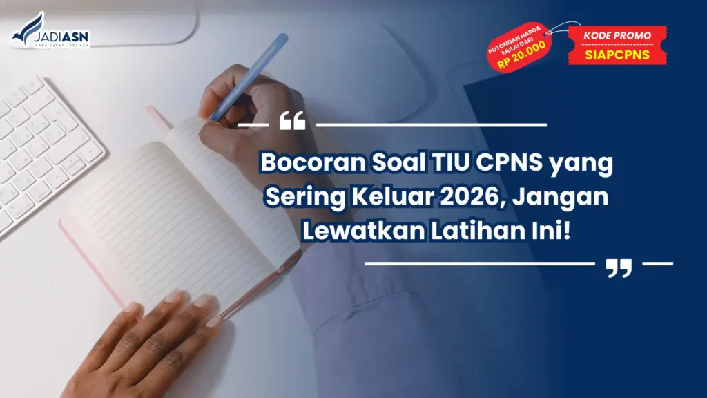 Soal TIU CPNS yang Sering Keluar 2026