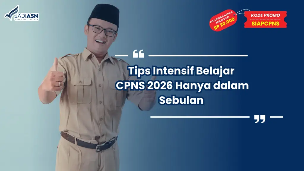 Belajar CPNS dalam Sebulan