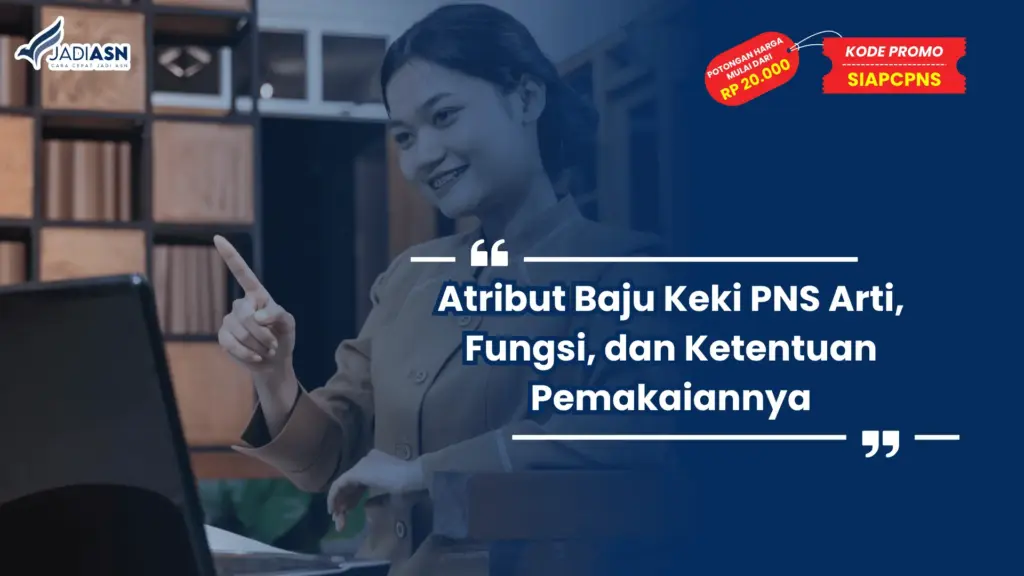 Atribut Baju Keki PNS