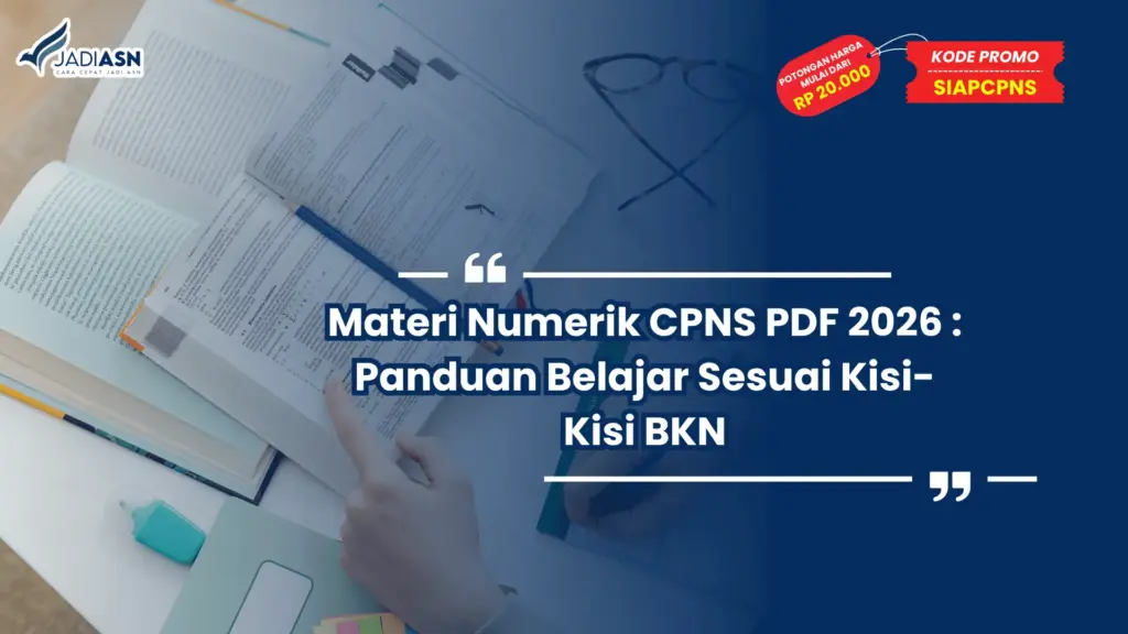 Materi Numerik CPNS PDF 2026