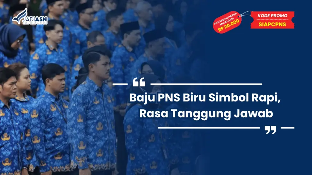 Baju PNS Biru