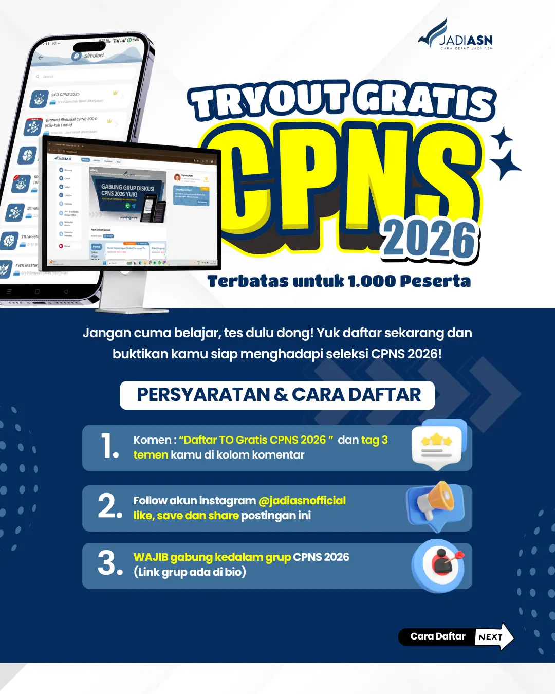 Tryout CPNS Gratis 2026