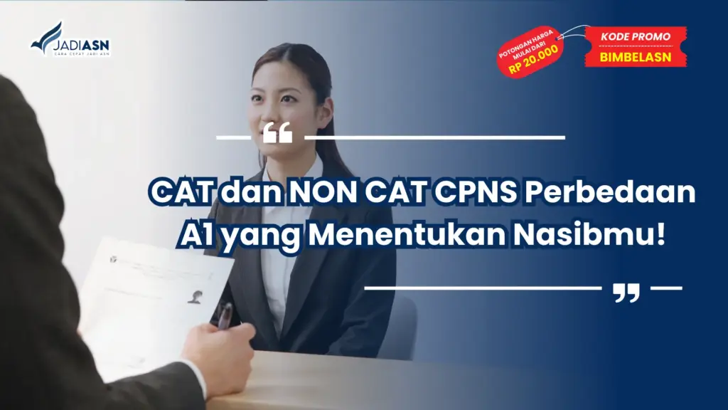 cat dan non cat cpns