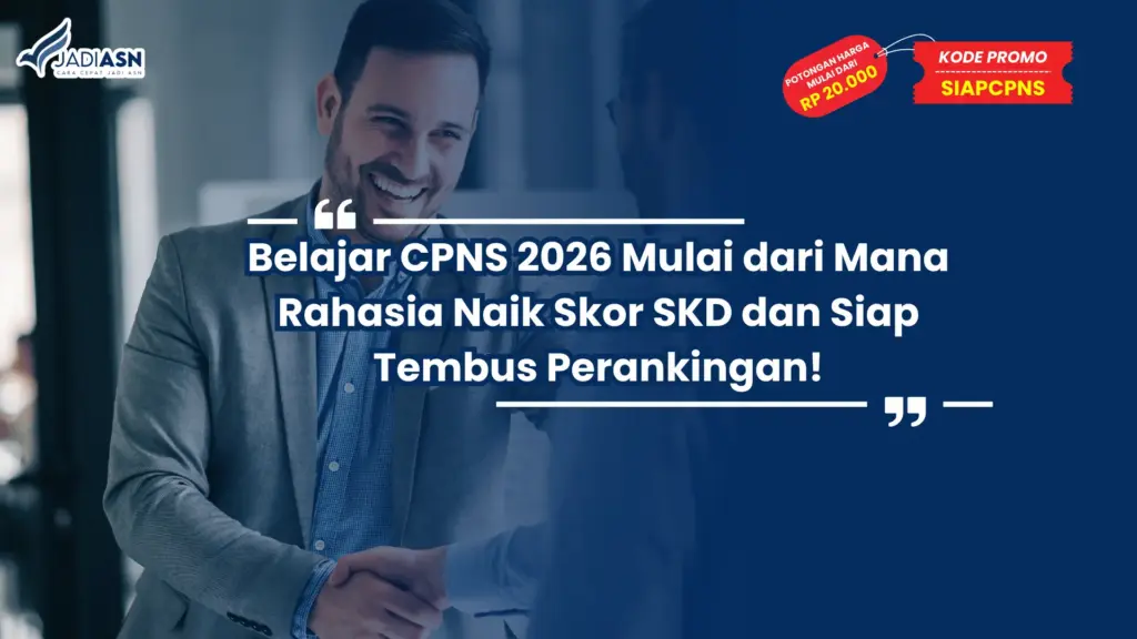 Belajar CPNS 2026 Mulai Dari Mana