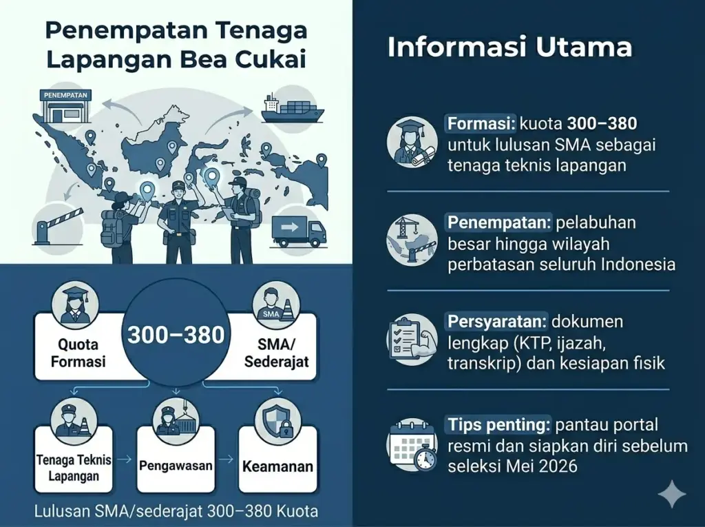Formasi dan Penempatan Tenaga Lapangan