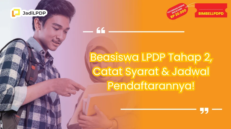 Beasiswa LPDP Tahap 2