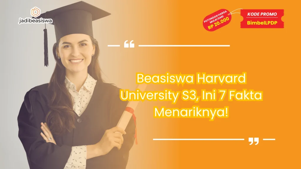 Beasiswa Harvard University S3