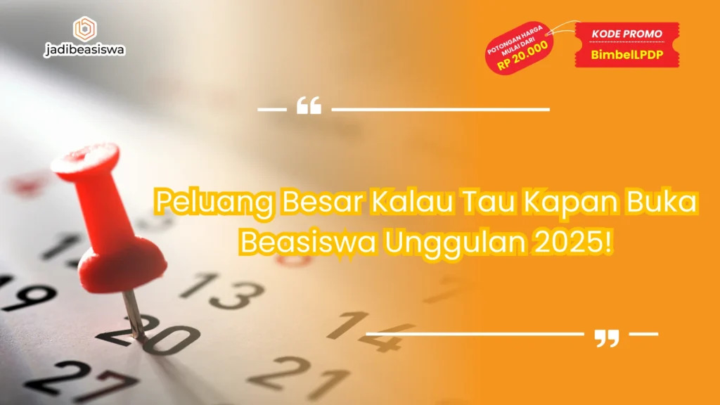 kapan buka beasiswa unggulan 2025