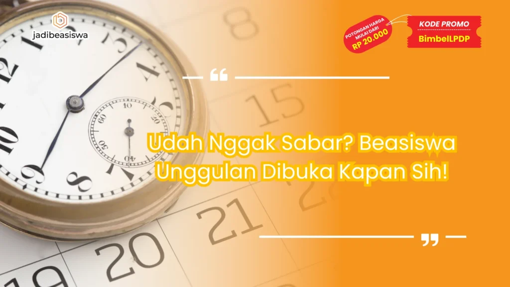 beasiswa unggulan dibuka kapan