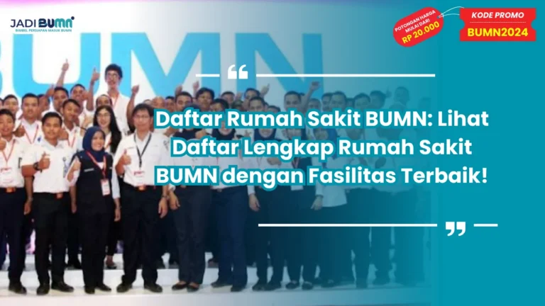 Daftar Rumah Sakit BUMN