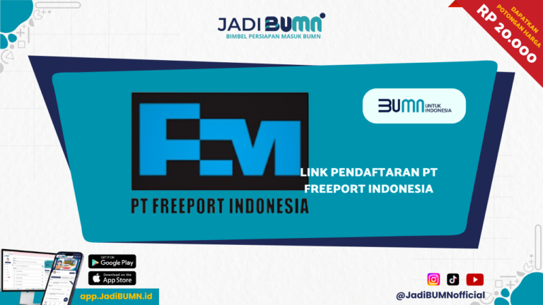 link pendaftaran PT Freeport Indonesia