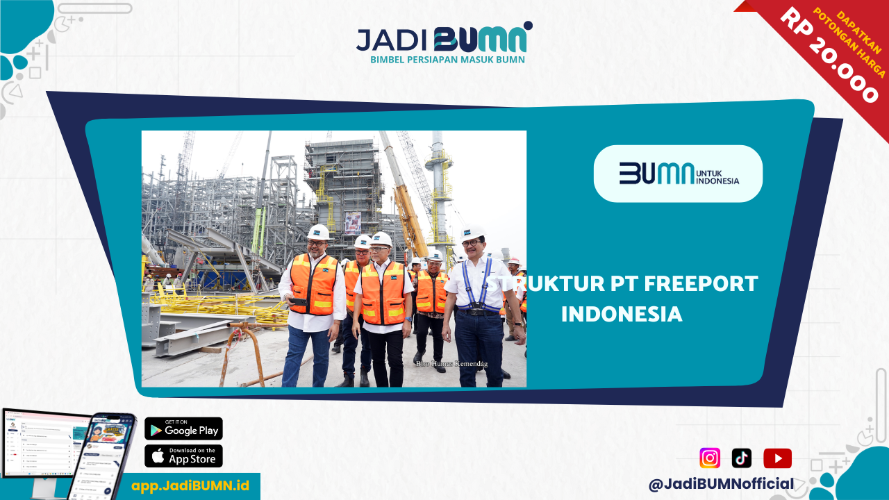 Struktur PT Freeport Indonesia