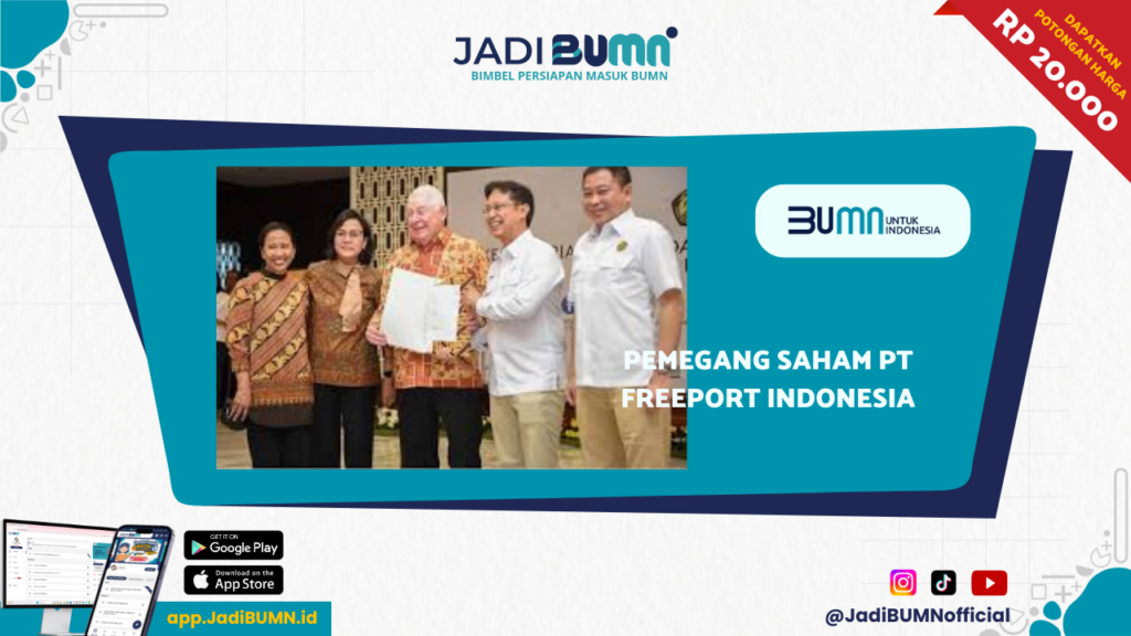 Pemegang Saham PT Freeport Indonesia