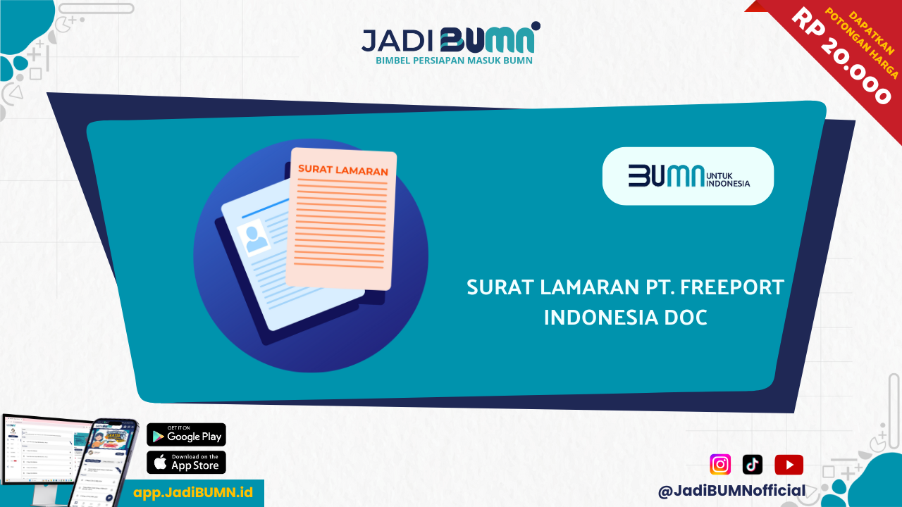 Surat Lamaran PT. Freeport Indonesia DOC