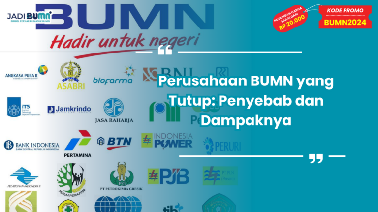 Perusahaan BUMN yang Tutup