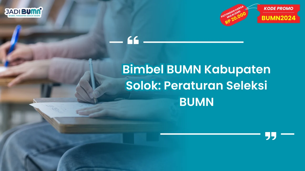 Bimbel BUMN Kabupaten Solok
