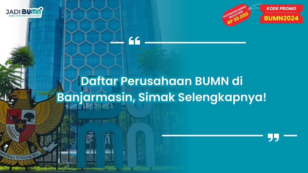 Daftar Perusahaan BUMN di Banjarmasin