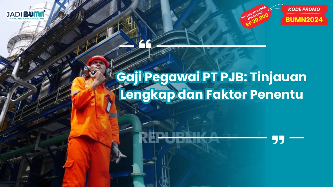 Gaji Pegawai PT PJB
