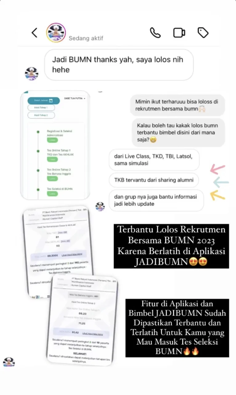 bimbel bumn 2025