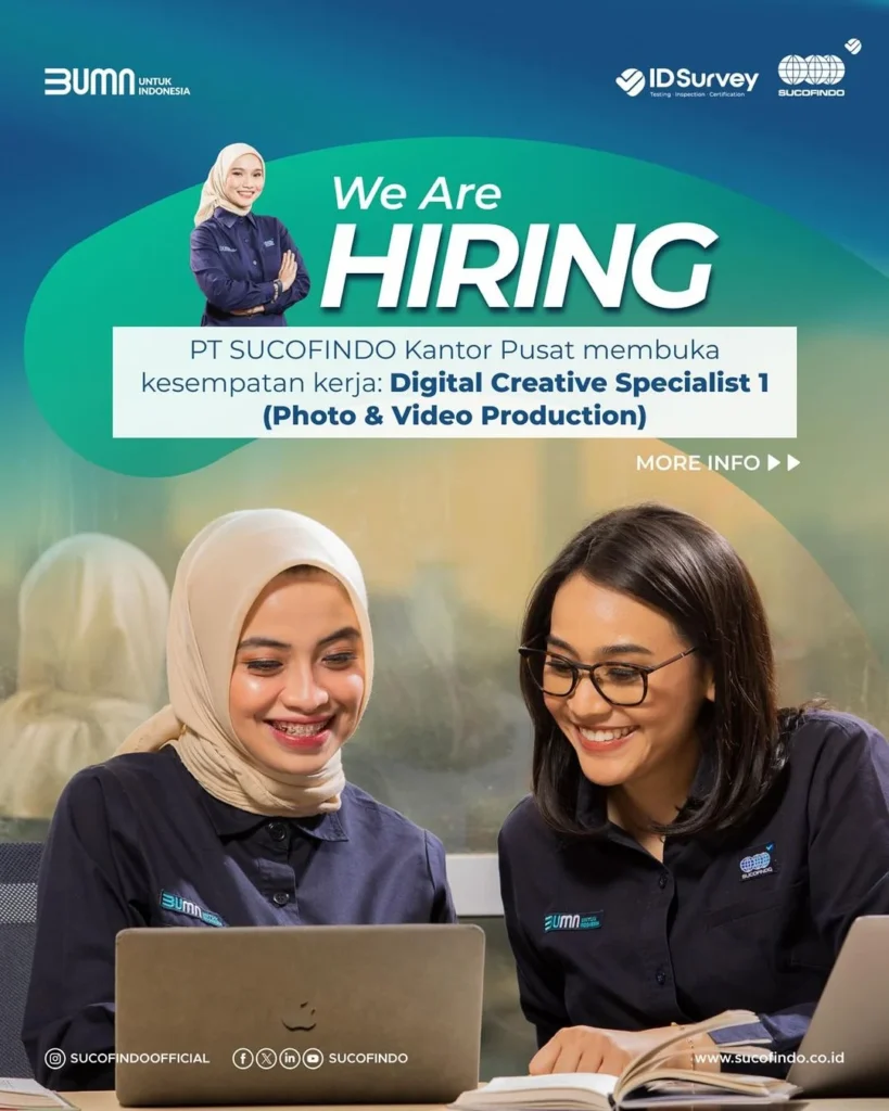 Digital Creative Specialist PT Sucofindo