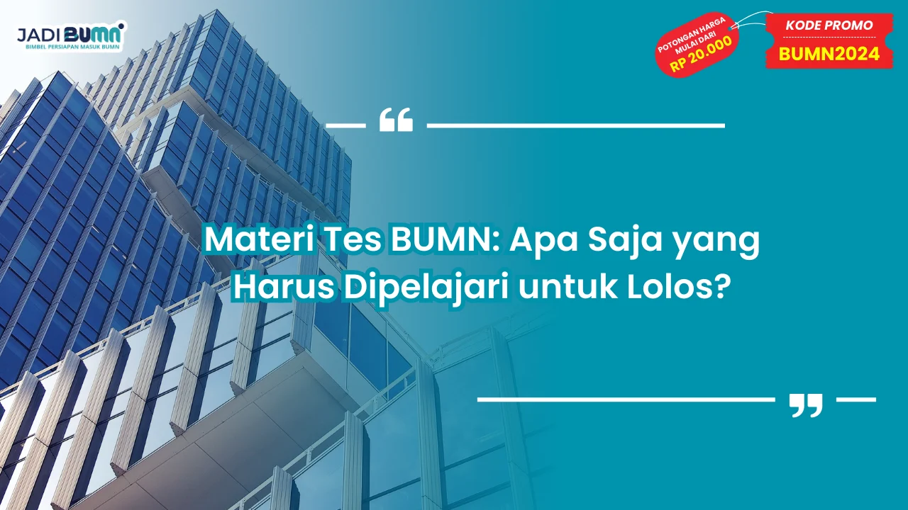 Materi Tes BUMN