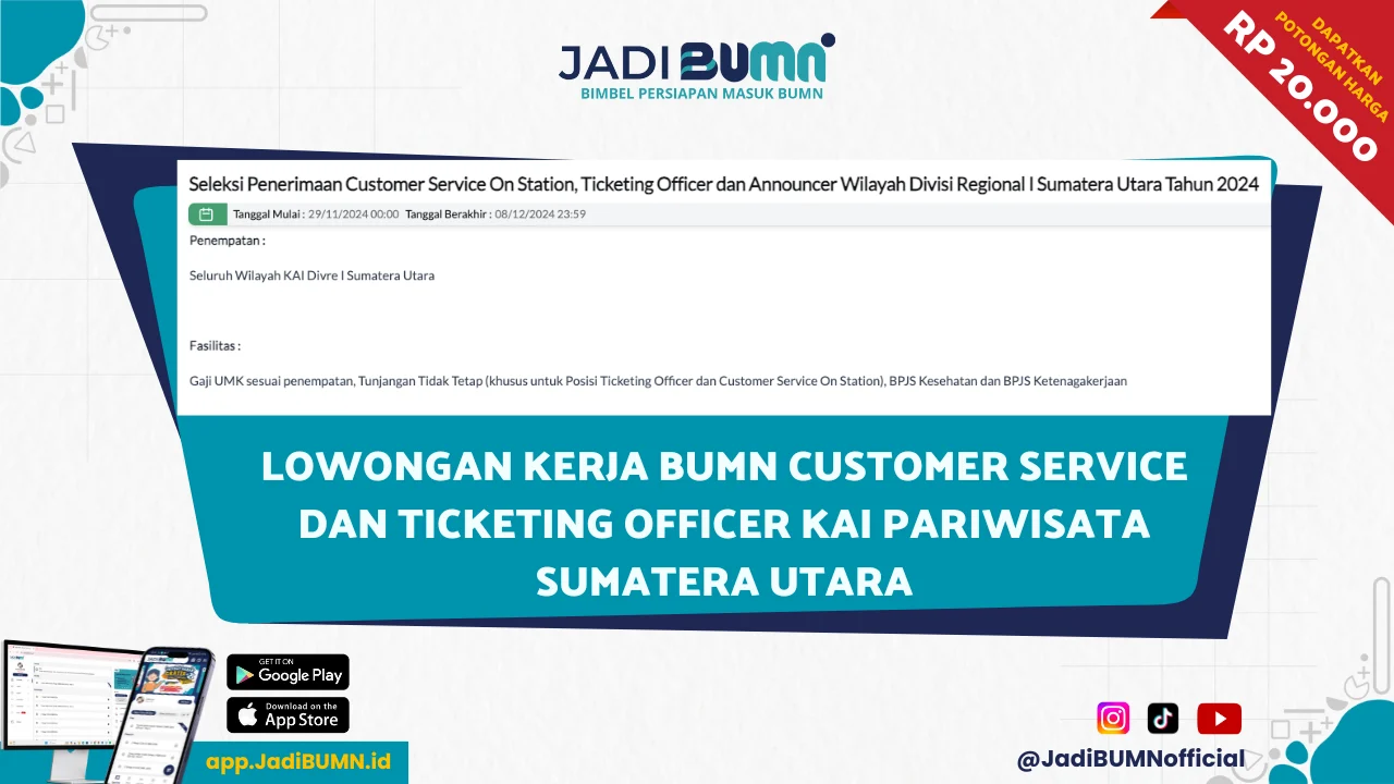 LOWONGAN KERJA bumn