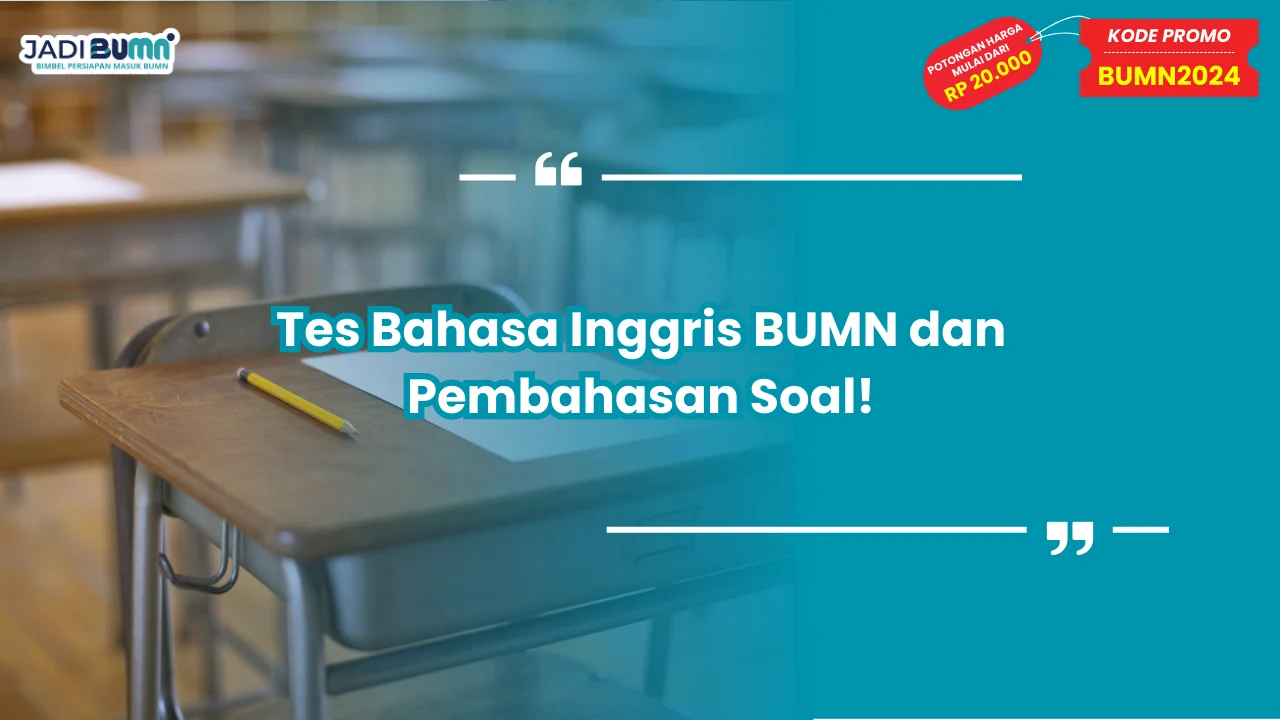 Tes Bahasa Inggris BUMN