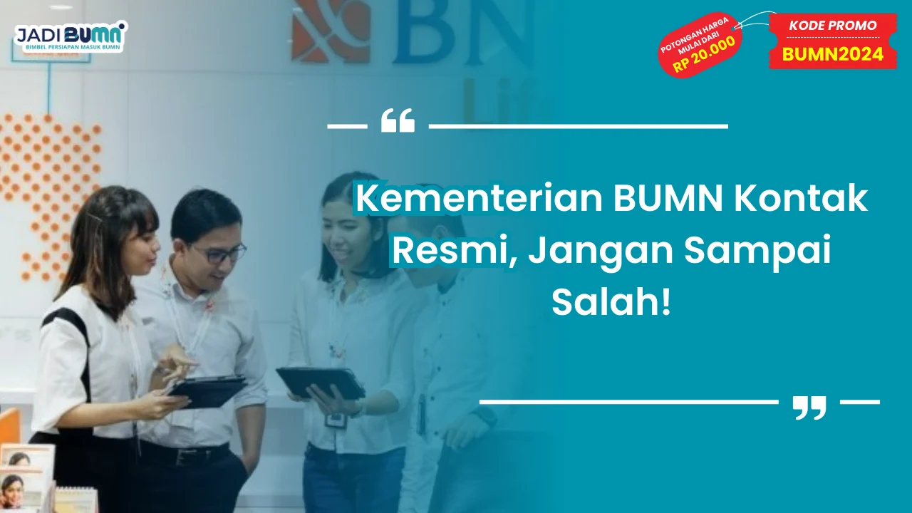 Kementerian BUMN Kontak Resmi