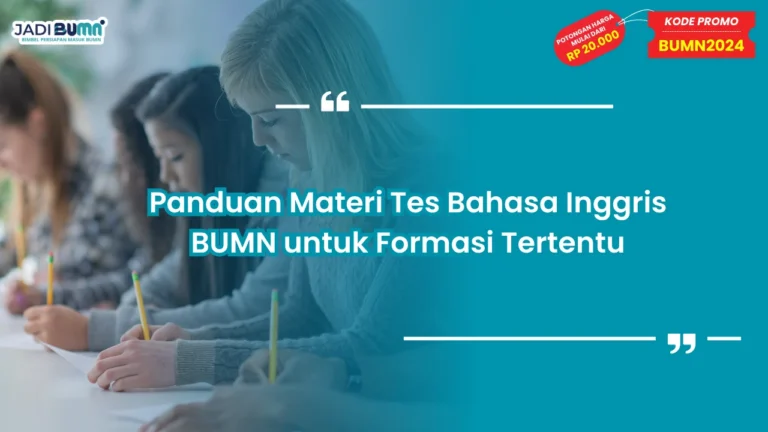 Tes Bahasa Inggris BUMN