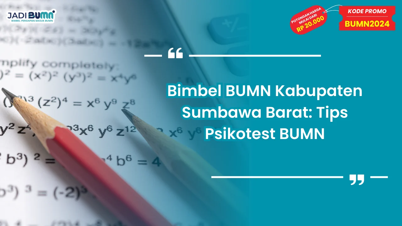 Bimbel BUMN Kabupaten Sumbawa Barat