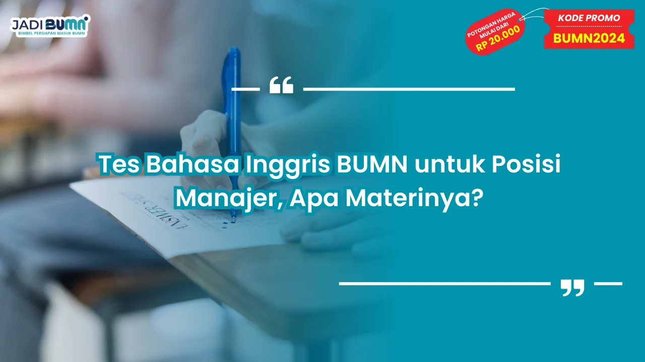 Tes Bahasa Inggris BUMN