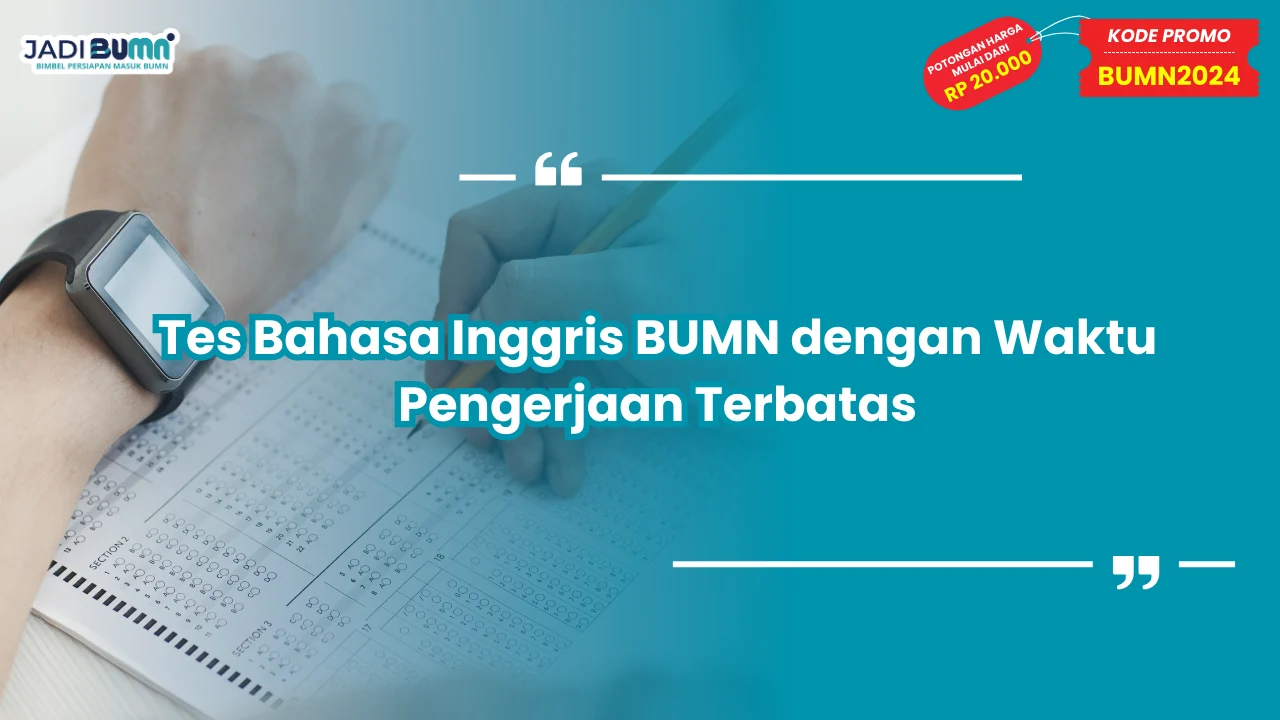 Tes Bahasa Inggris BUMN