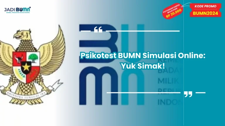Psikotest BUMN Simulasi Online