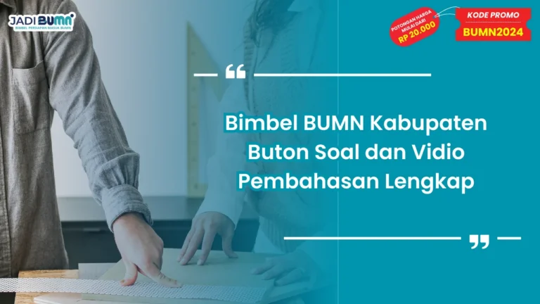 Bimbel BUMN Kabupaten Buton