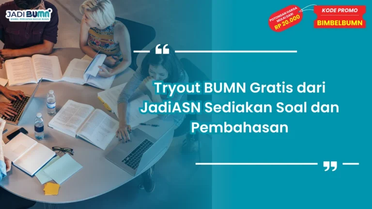 Tryout BUMN Gratis dari JadiASN