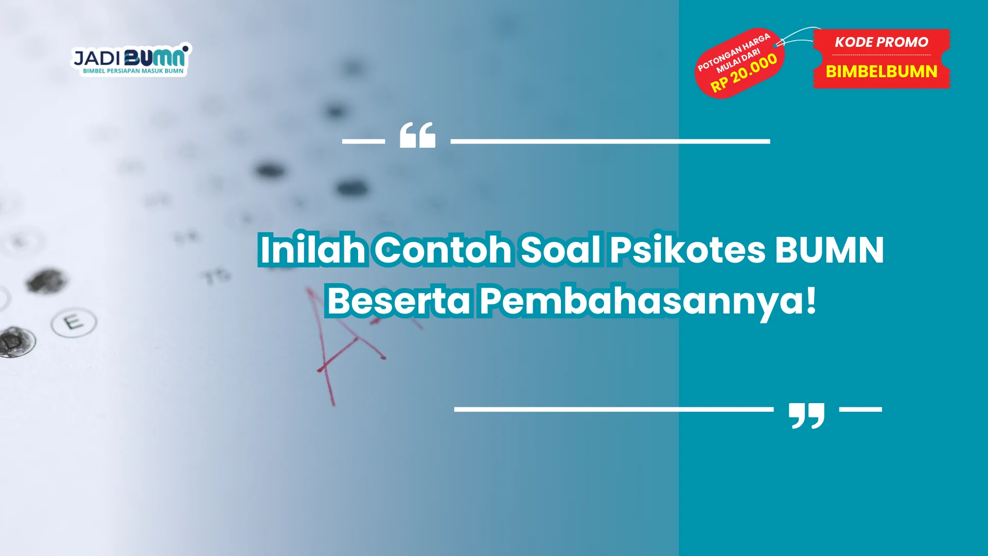 Psikotes BUMN