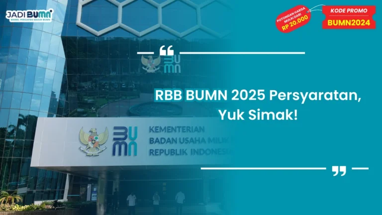 RBB BUMN 2025 Persyaratan